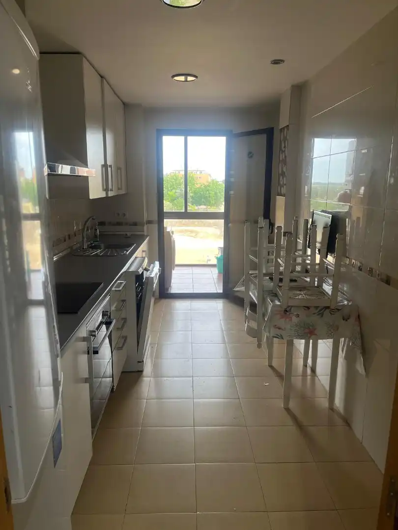 Cocina de Piso de alquiler en Ciudad Real con Aire acondicionado, Calefacción y Trastero
