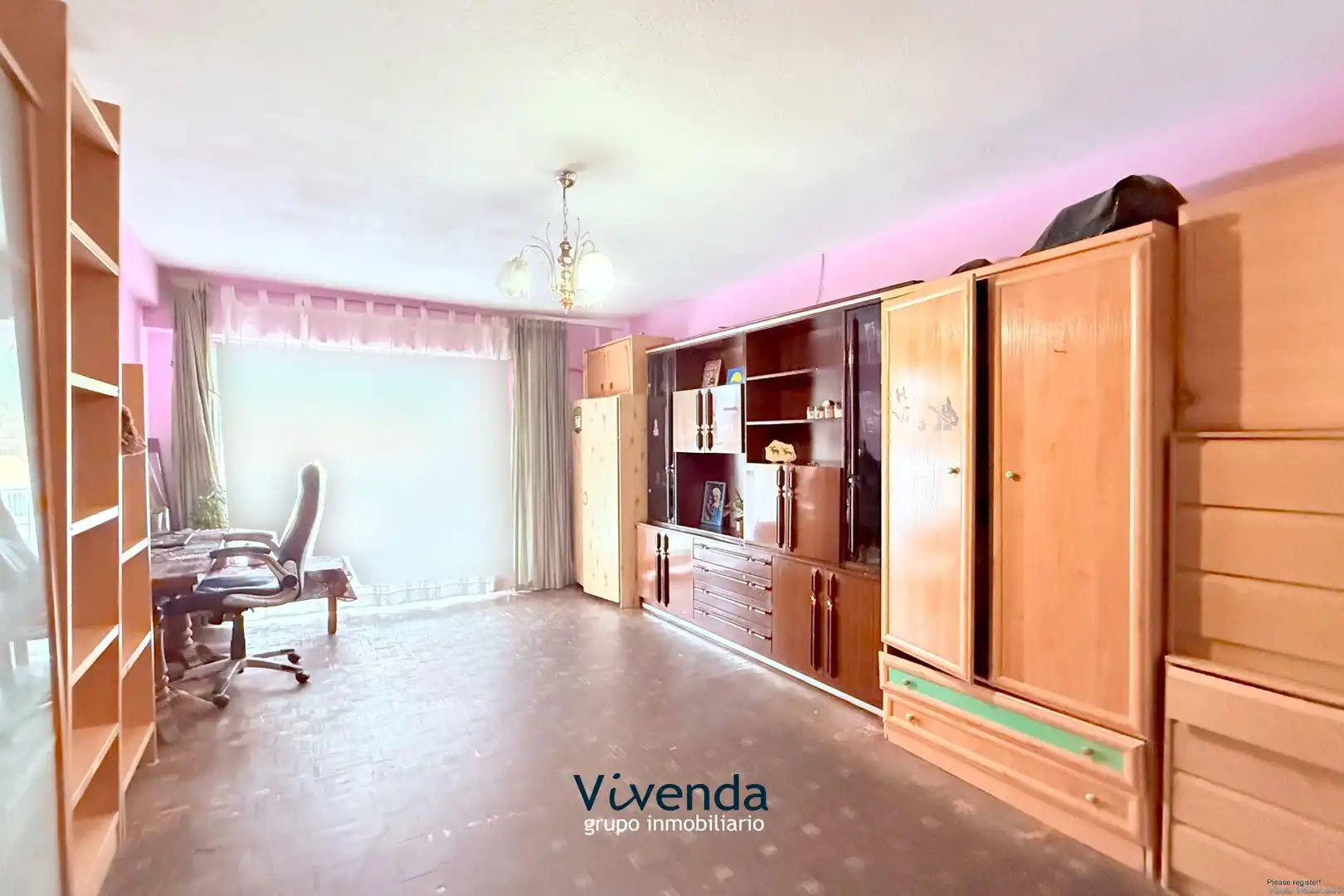 Living room of Flat for sale in Móstoles  with Heating, Parquet flooring and Terrace
