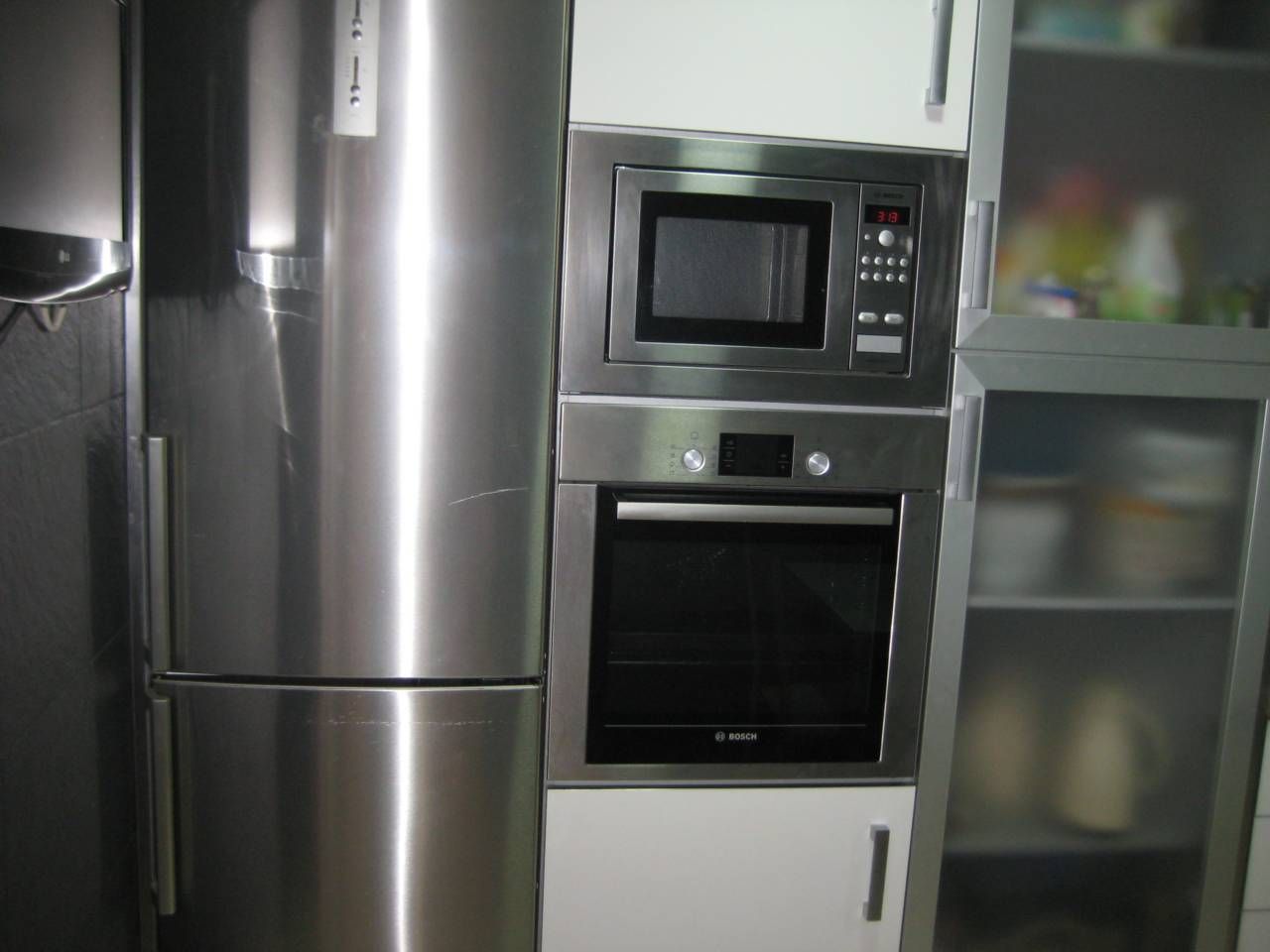 Kitchen of Flat for sale in  Melilla Capital  with Terrace and Furnished