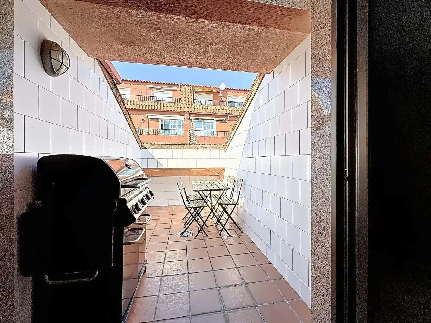 Terrasse von Dachboden zum Verkauf in Moaña mit Heizung und Terrasse