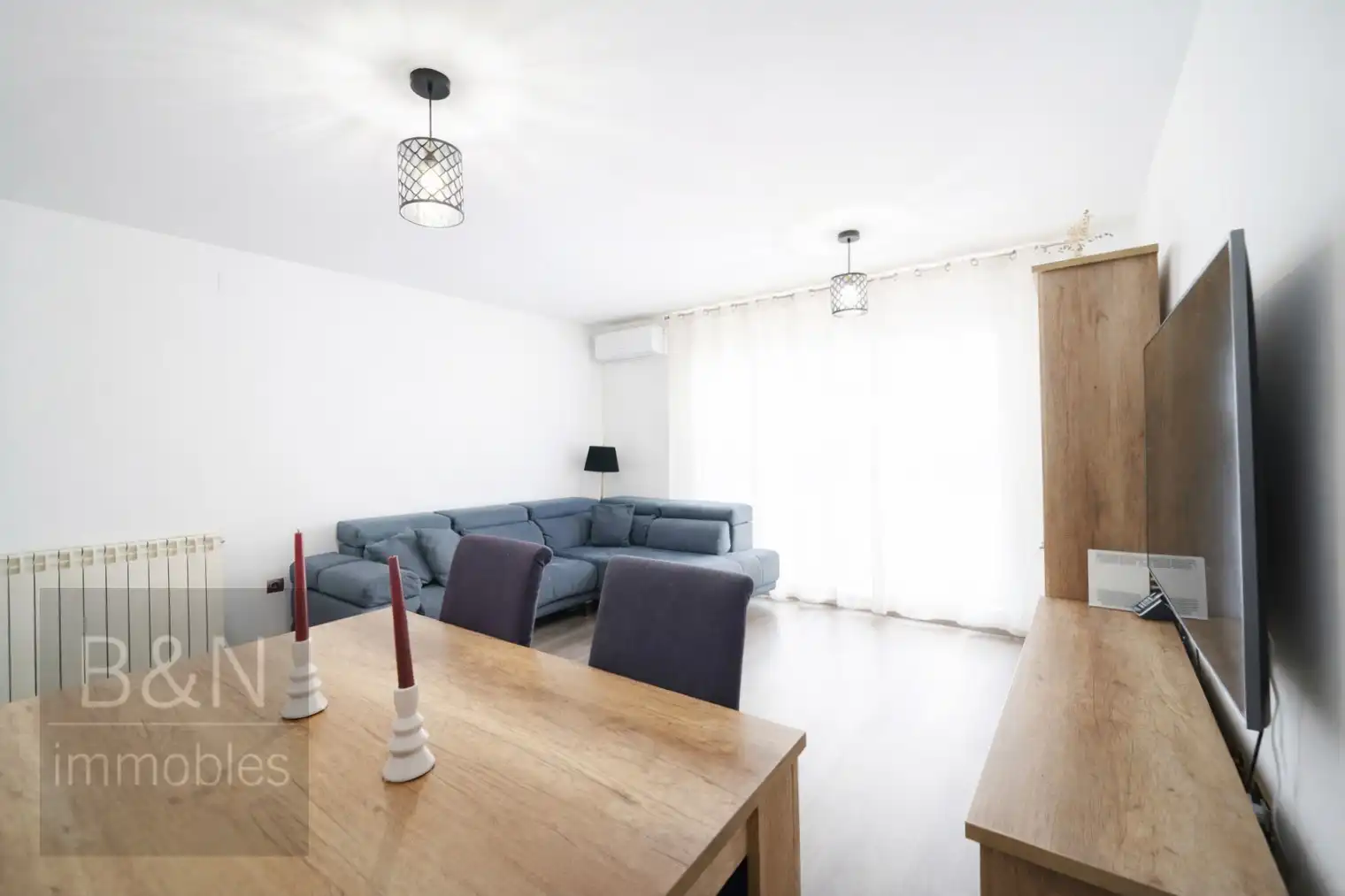 Sala d'estar de Pis en venda en Terrassa amb Aire condicionat, Calefacció i Terrassa