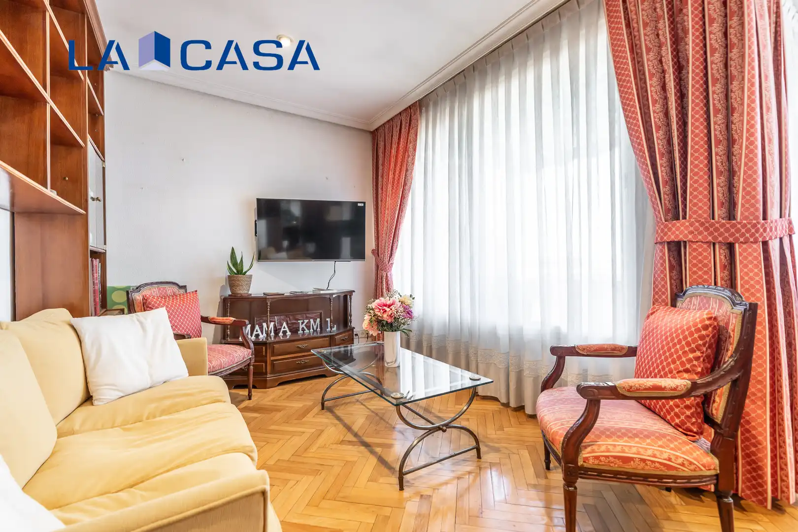 Sala de estar de Piso en venta en Madrid con Calefacción y Terraza