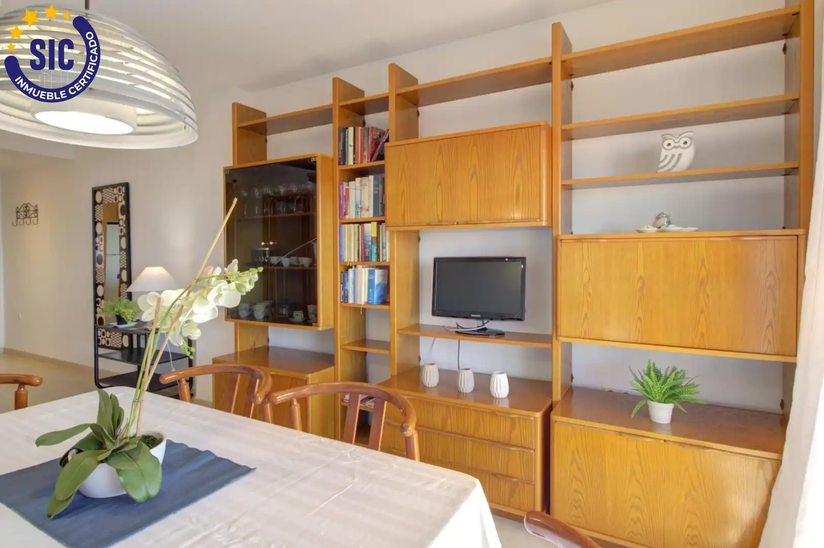 Wohnzimmer von Maisonette zum Verkauf in Nules mit Klimaanlage, Privatgarten und Terrasse