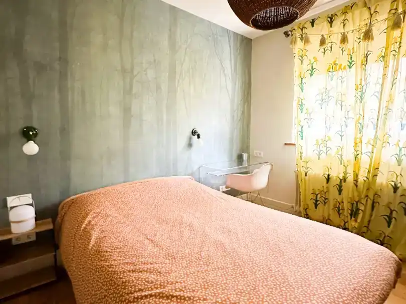 Dormitori de Casa o xalet de lloguer en Navacerrada amb Jardí privat, Parquet i Traster