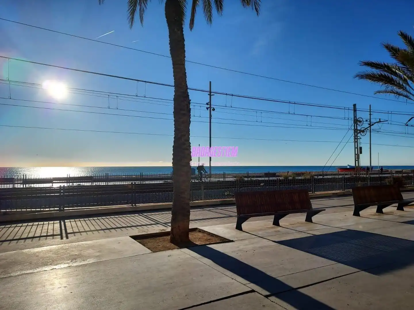 Vista exterior de Pis en venda en Badalona amb Aire condicionat, Calefacció i Balcó