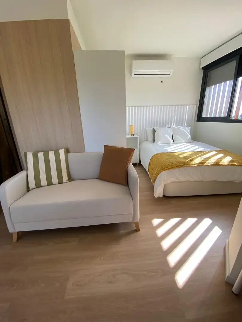 Schlafzimmer von Wohnung zur Miete in Murcia mit Klimaanlage, Heizung und Terrasse