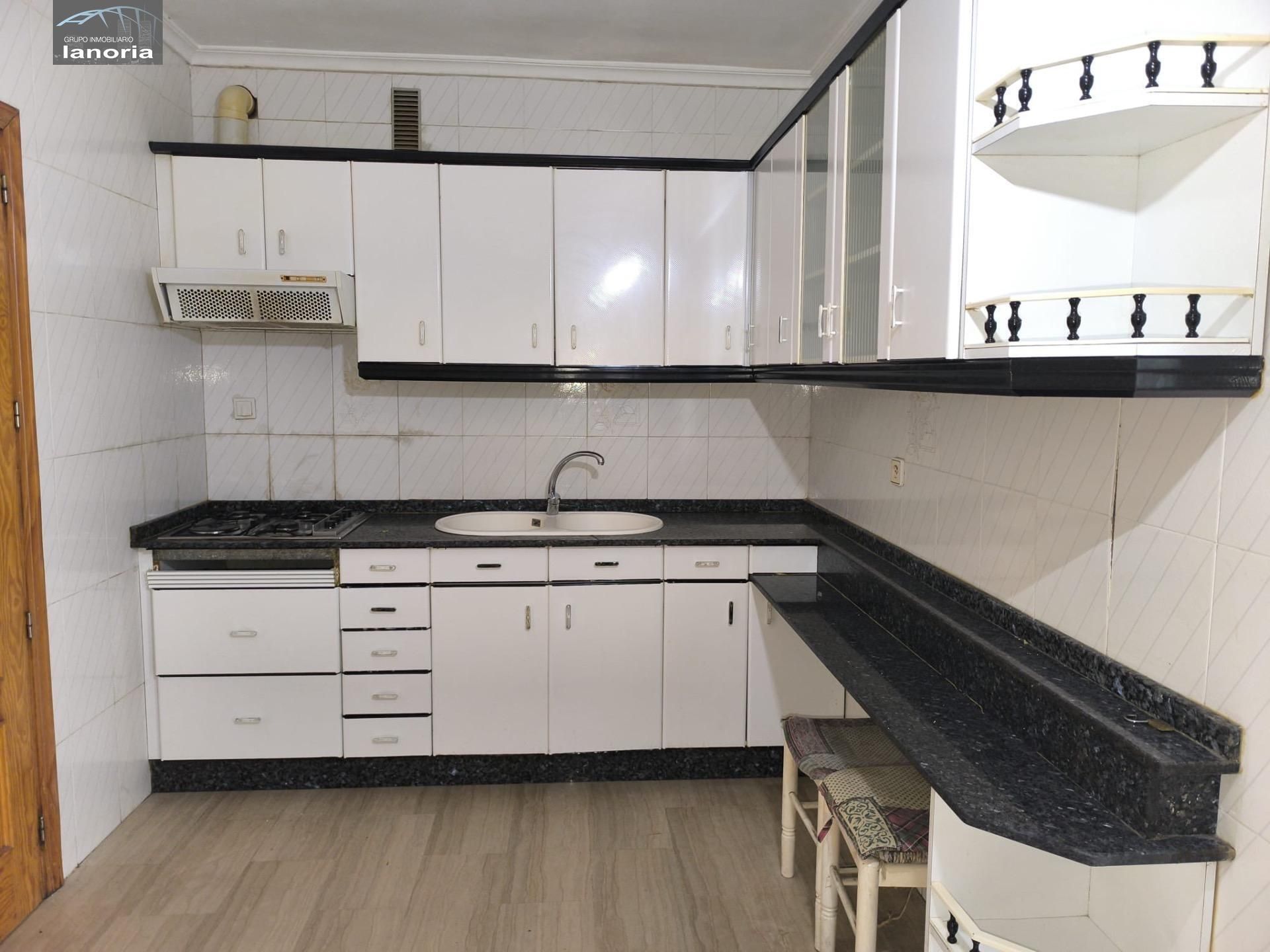 Kitchen of Flat for sale in  Albacete Capital  with Heating and Balcony