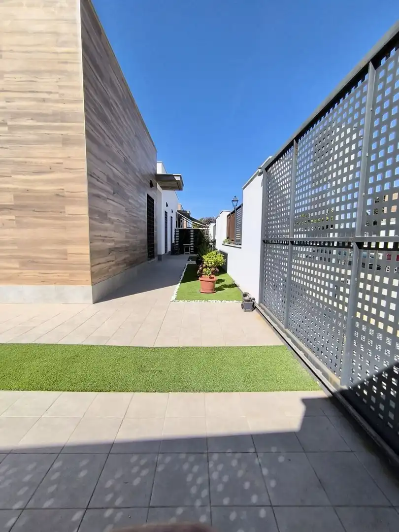 Terraza de Casa o chalet en venta en Umbrete con Aire acondicionado, Parquet y Trastero