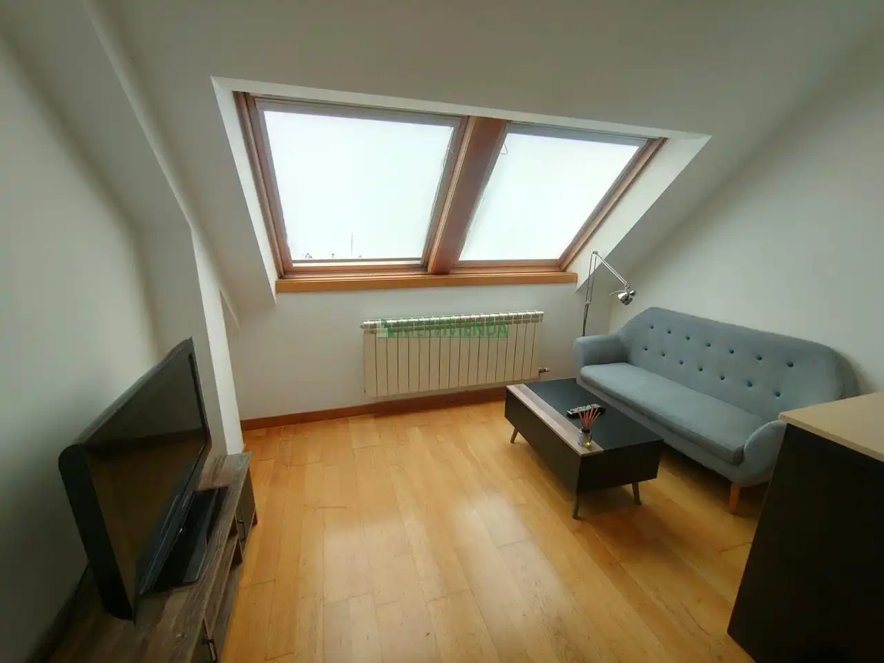 Wohnzimmer von Wohnung zur Miete in Vigo  mit Heizung und Terrasse
