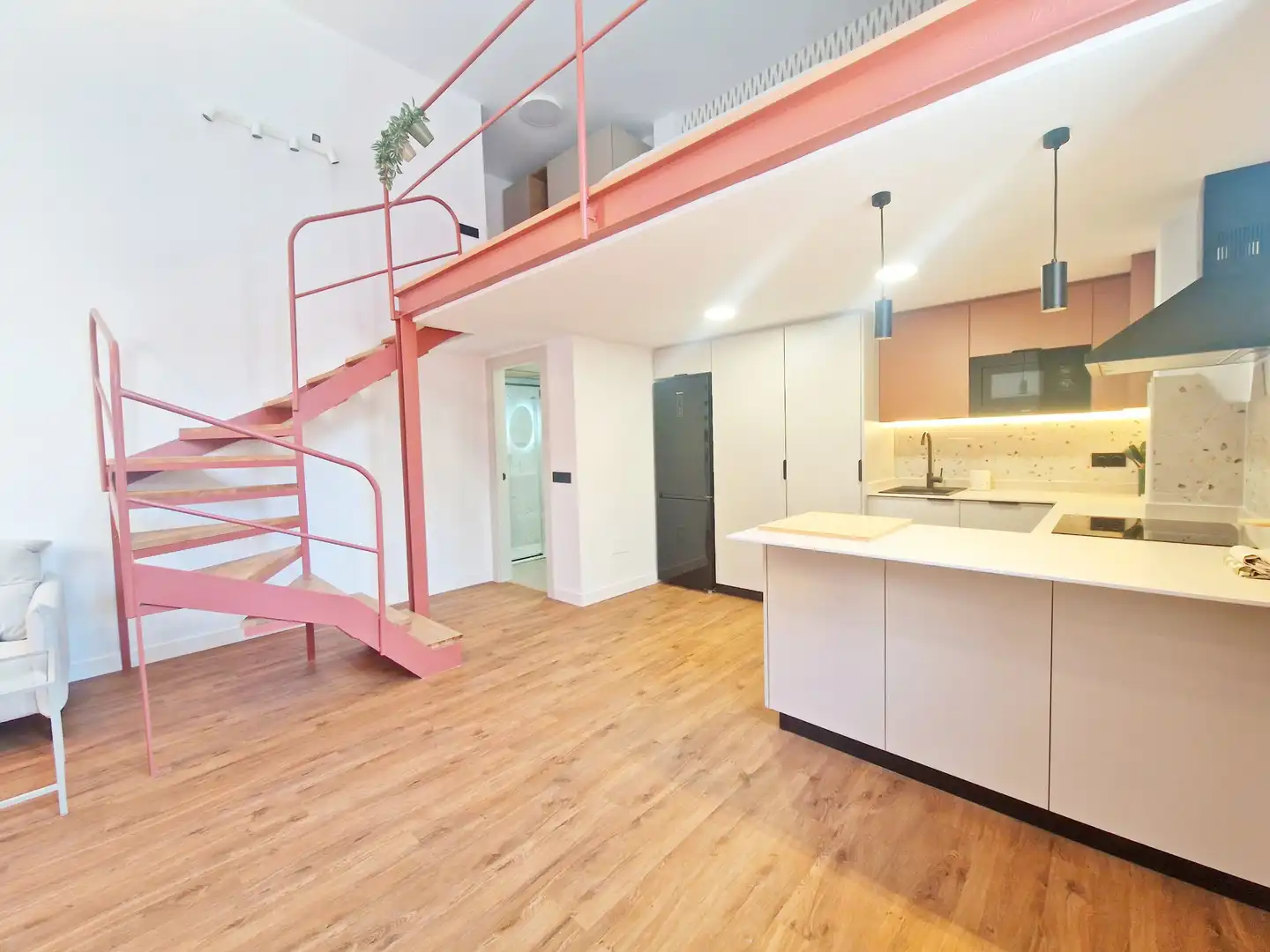 Kitchen of Apartments for rent in Málaga  with Air Conditioner and Heating
