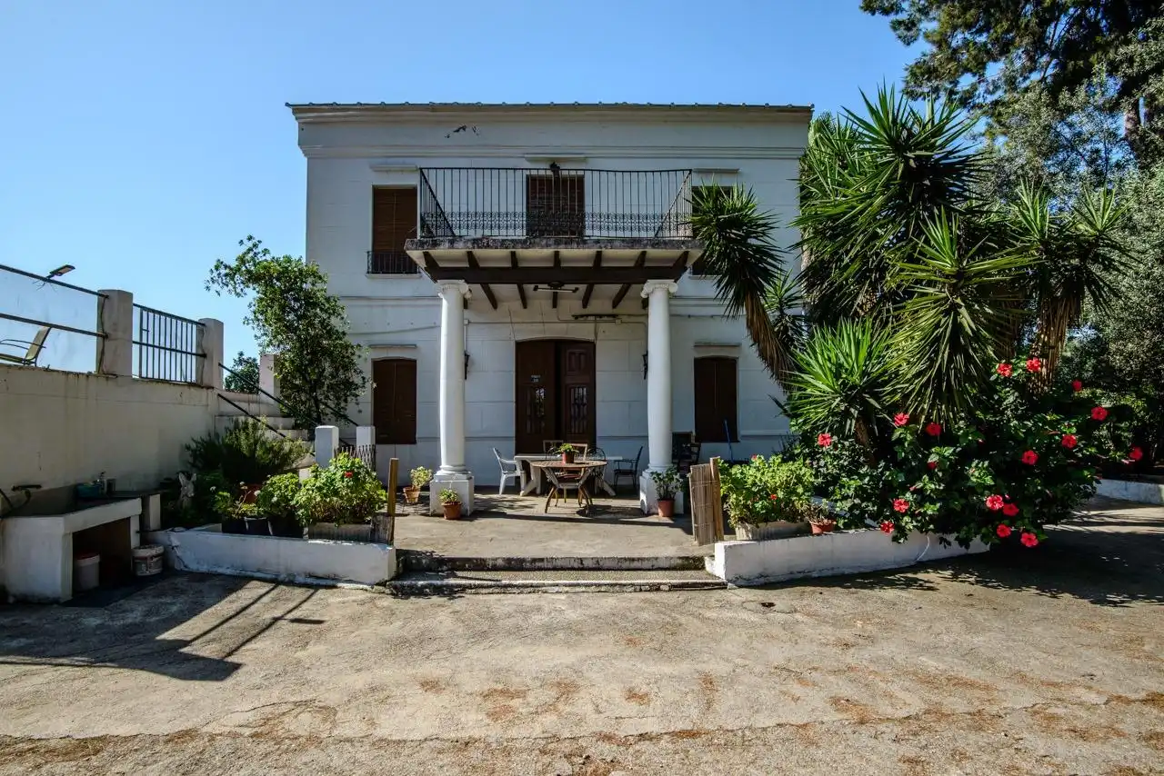 Vista exterior de Finca rústica en venda en Villanueva de Castellón amb Calefacció, Jardí privat i Terrassa