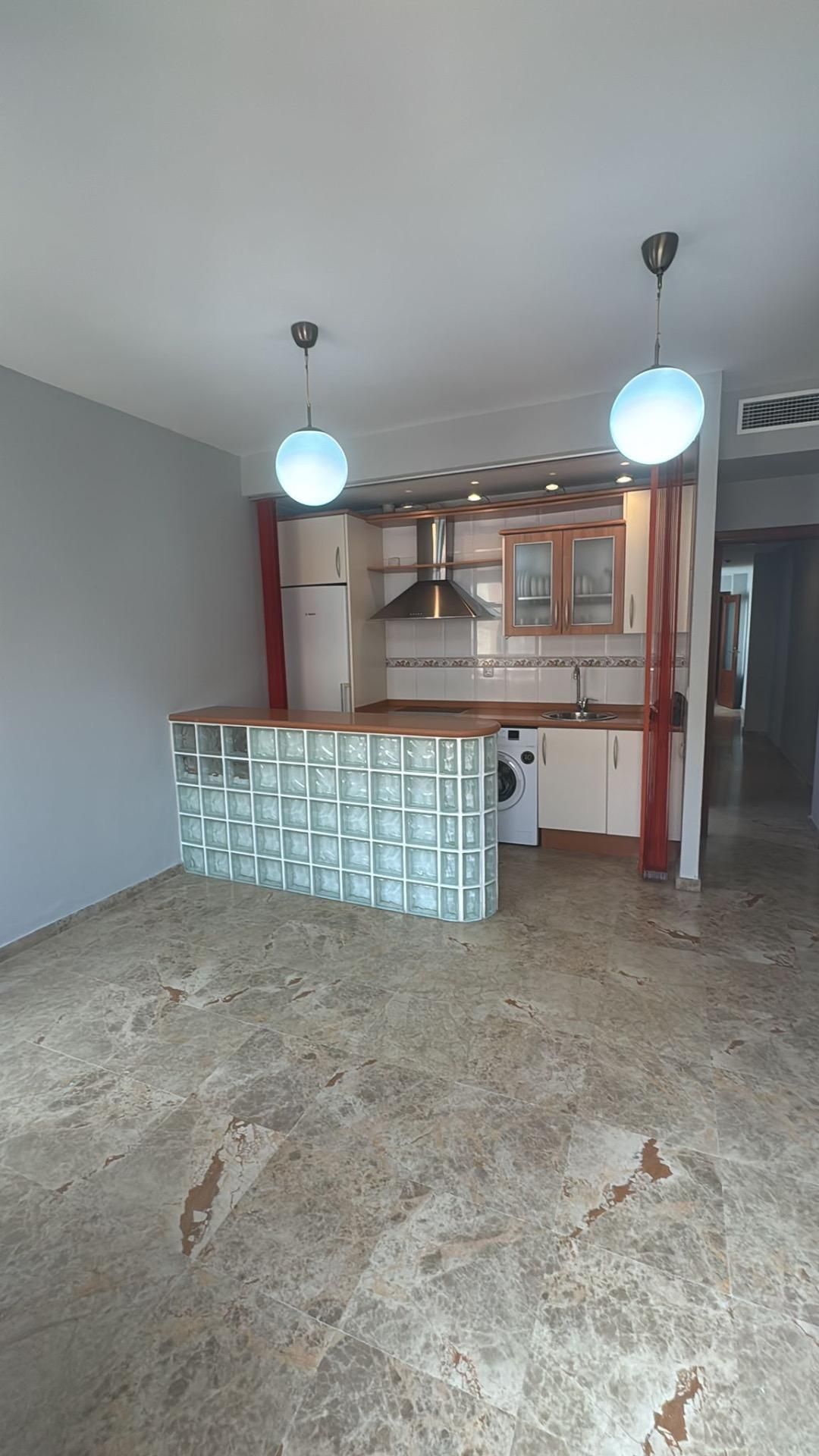 Kitchen of Flat for sale in  Huelva Capital  with Air Conditioner, Parquet flooring and Balcony