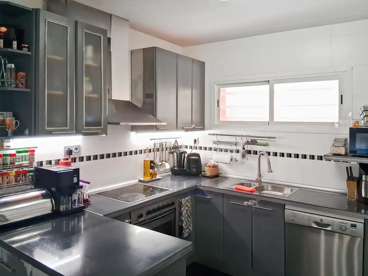 Cocina de Dúplex en venta en Rivas-Vaciamadrid con Calefacción, Jardín privado y Parquet