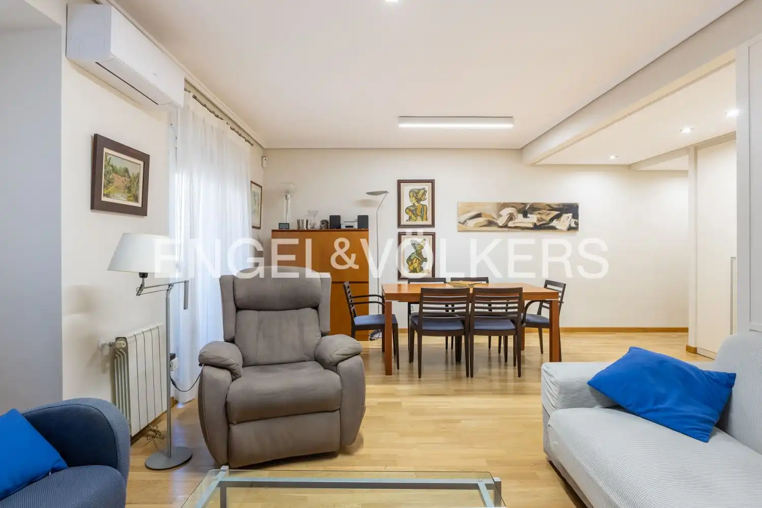 Sala de estar de Piso en venta en Valencia con Aire acondicionado, Calefacción y Balcón