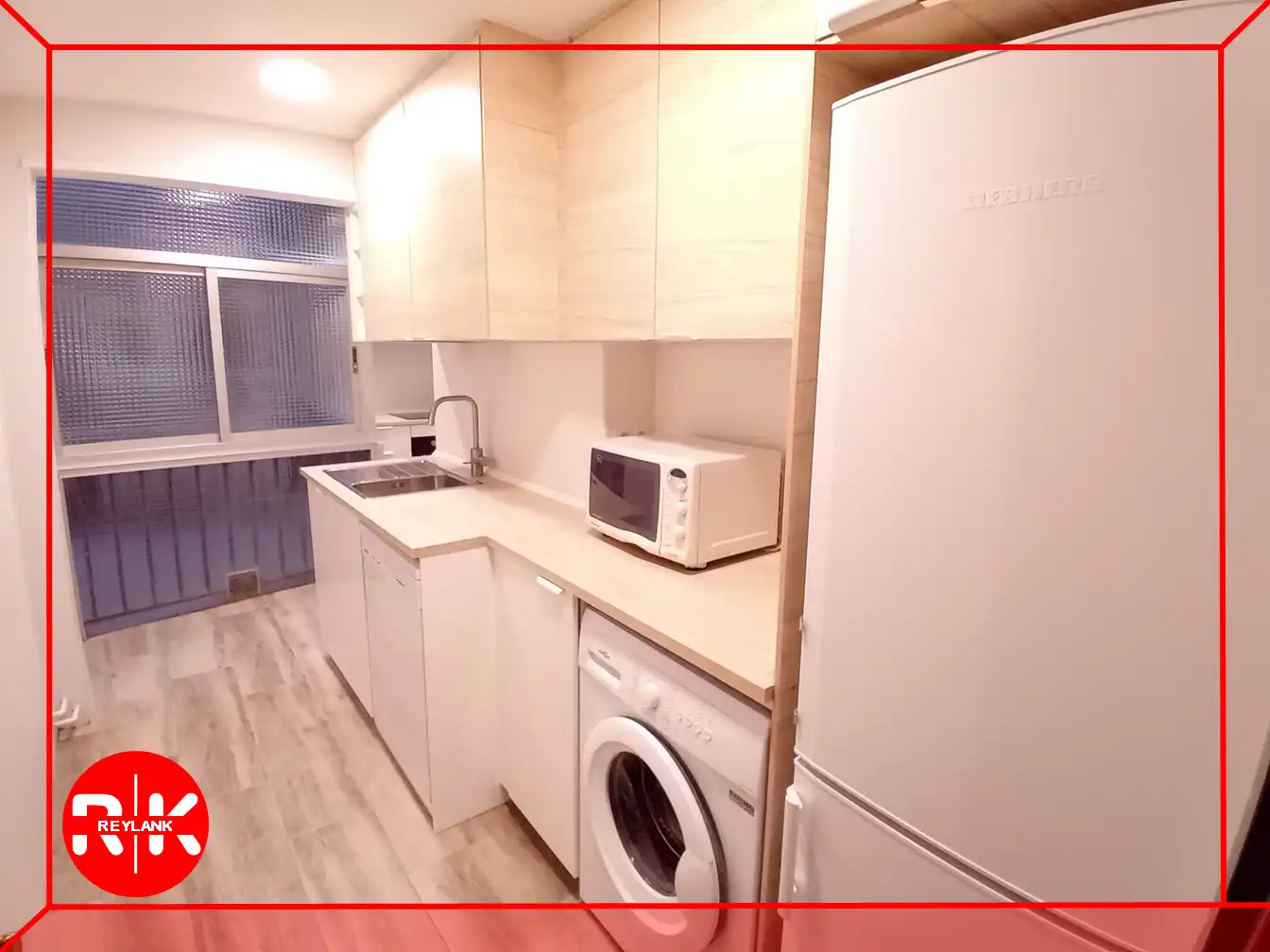 Cocina de Piso de alquiler en Coslada con Aire acondicionado, Calefacción y Terraza