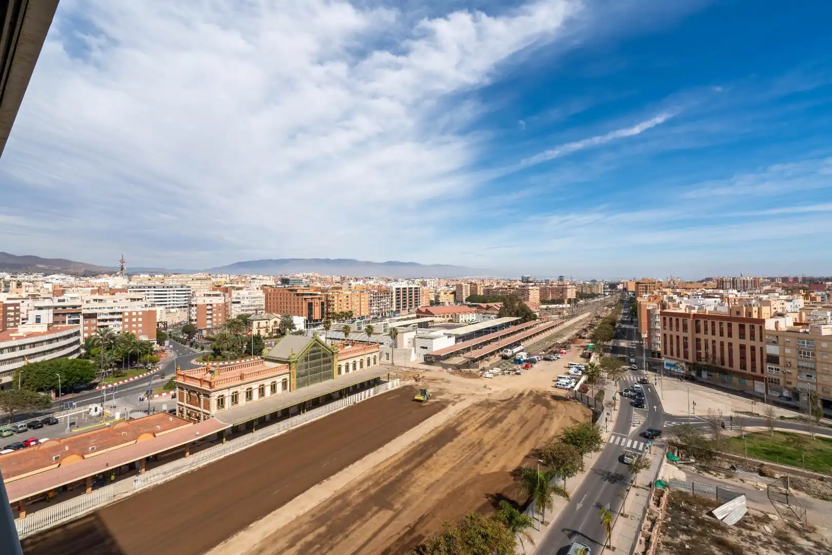 Exterior view of Flat for rent in Almería  with Air Conditioner, Heating and Private garden