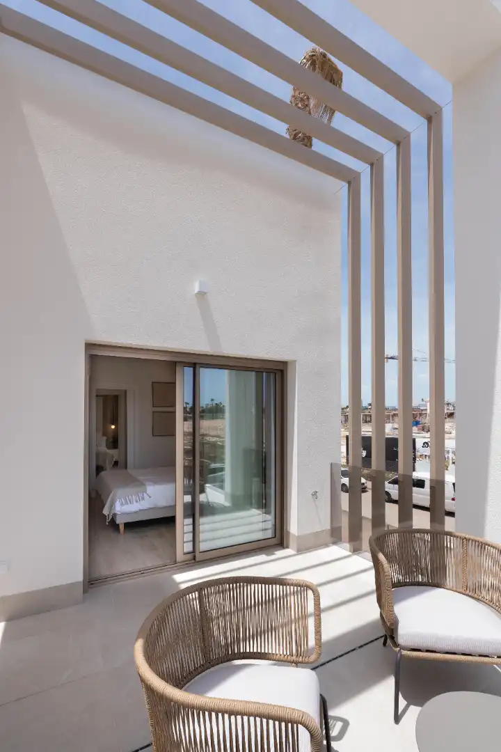 Terraza de Casa o chalet en venta en Los Alcázares con Aire acondicionado, Calefacción y Jardín privado
