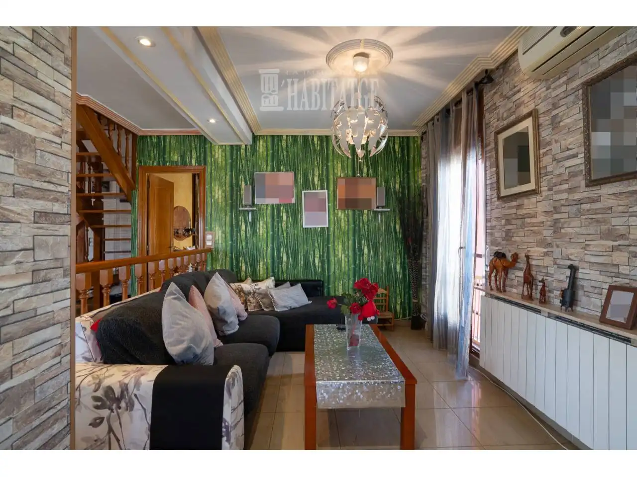 Sala de estar de Casa o chalet en venta en Tona con Calefacción, Jardín privado y Terraza
