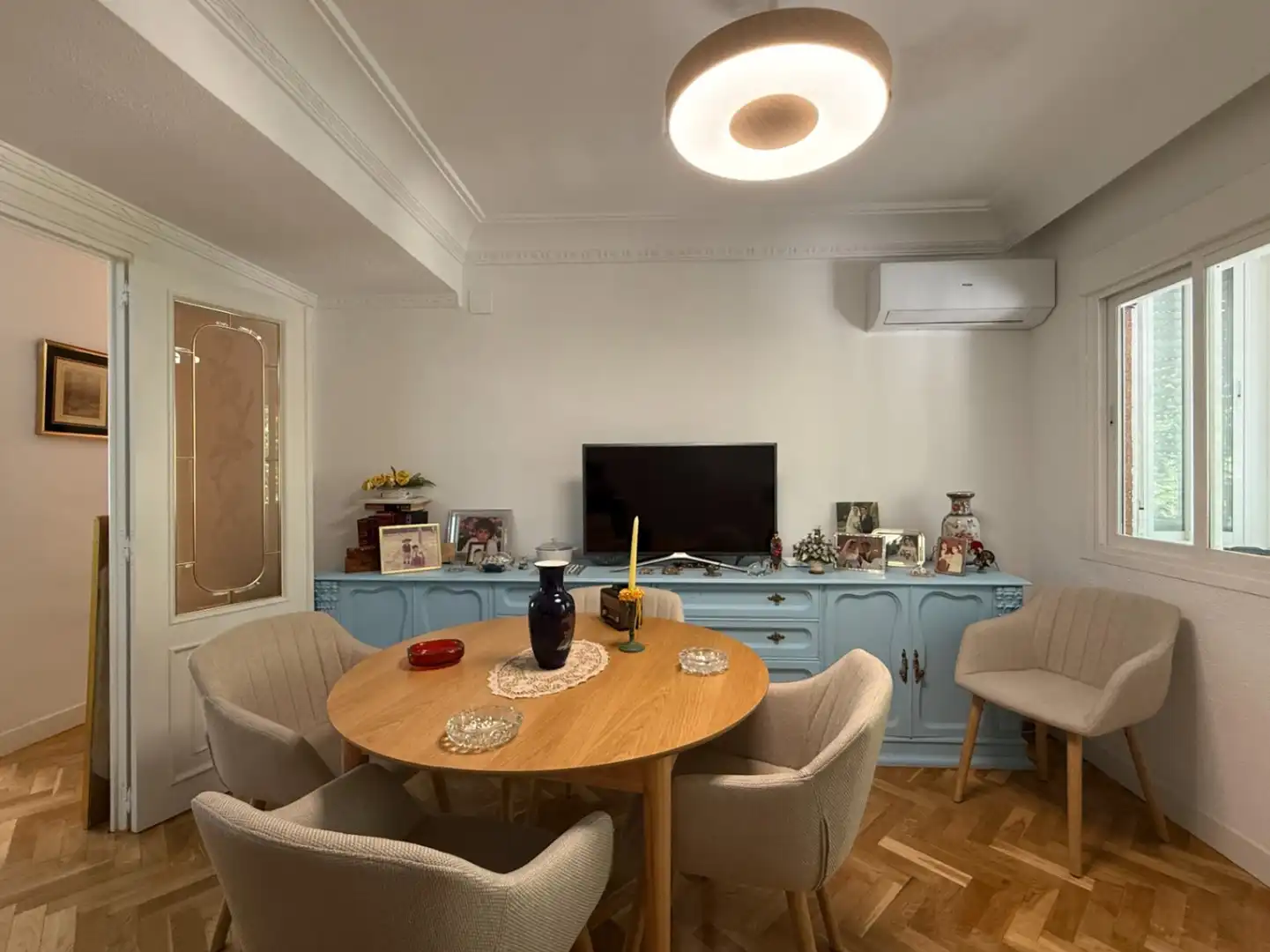 Dining room of Flat for sale in Madrid  with Air Conditioner, Heating and Terrace
