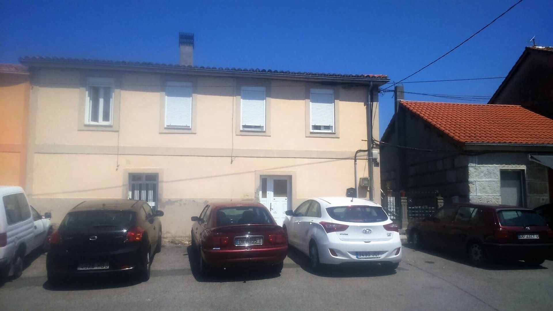 Exterior view of Single-family semi-detached for sale in Ourense Capital   with Private garden
