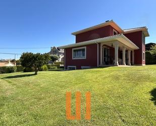 Exterior view of Single-family semi-detached for sale in Oleiros  with Heating, Private garden and Parquet flooring