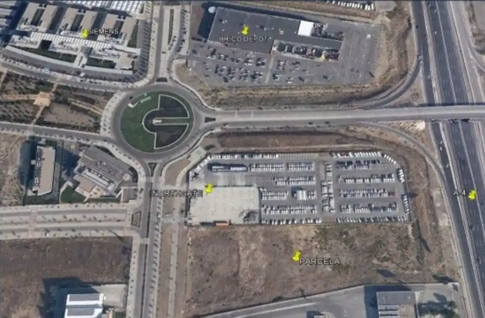 Vista exterior de Terreno industrial en venta en Getafe