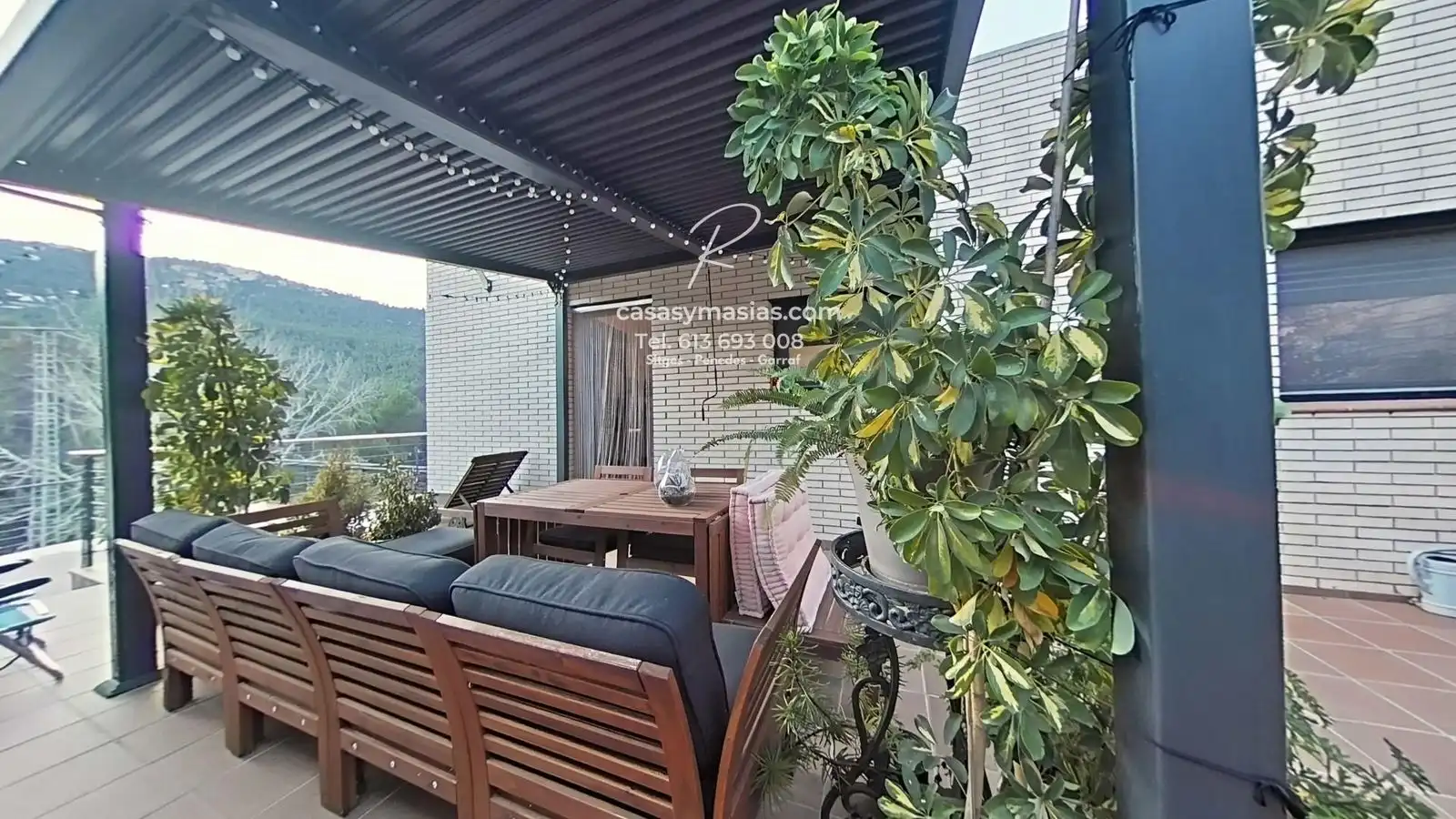 Terraza de Casa o chalet en venta en Vallirana con Aire acondicionado, Calefacción y Jardín privado
