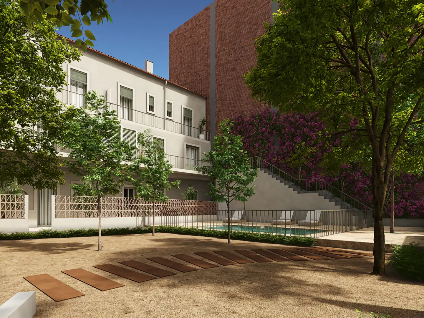 Jardí de Casa o xalet en venda en Badalona amb Aire condicionat, Calefacció i Parquet