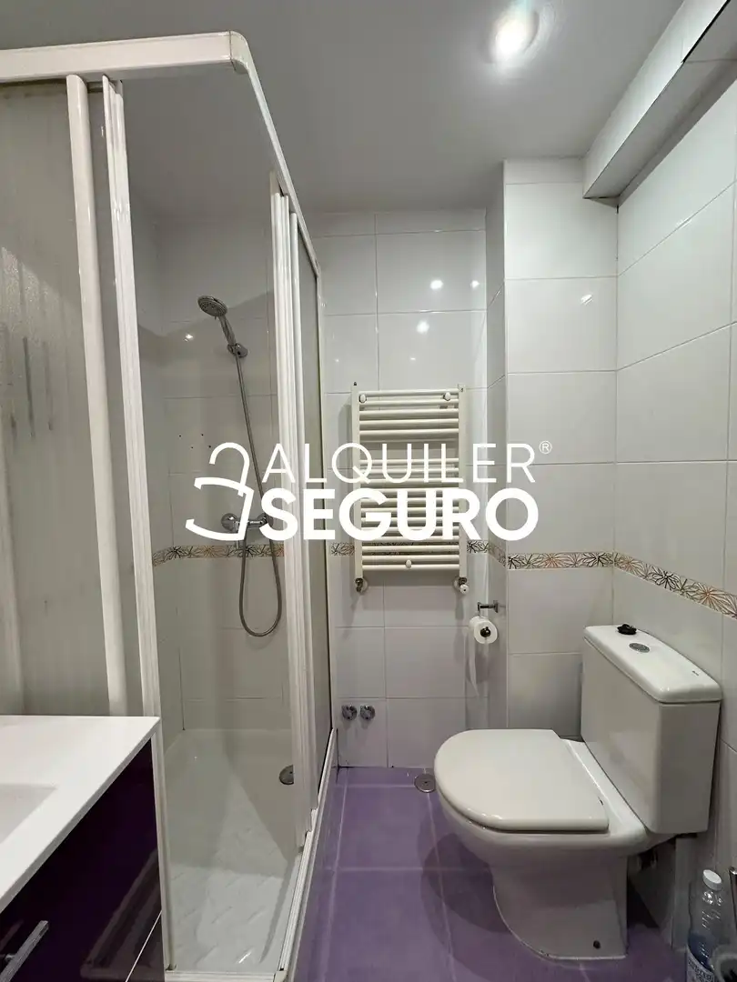 Baño de Piso de alquiler en Madrid con Aire acondicionado, Calefacción y Terraza