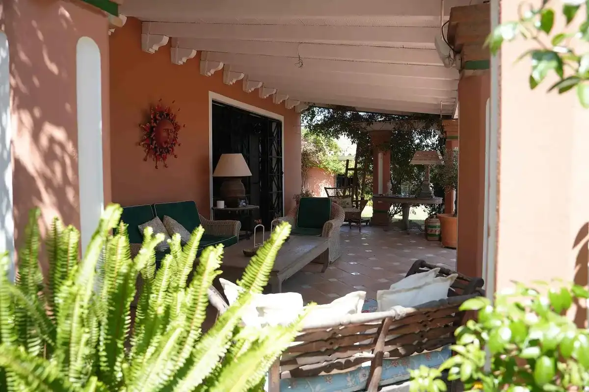 Terrace of Houses for rent in Benahavís  with Air Conditioner, Heating and Private garden