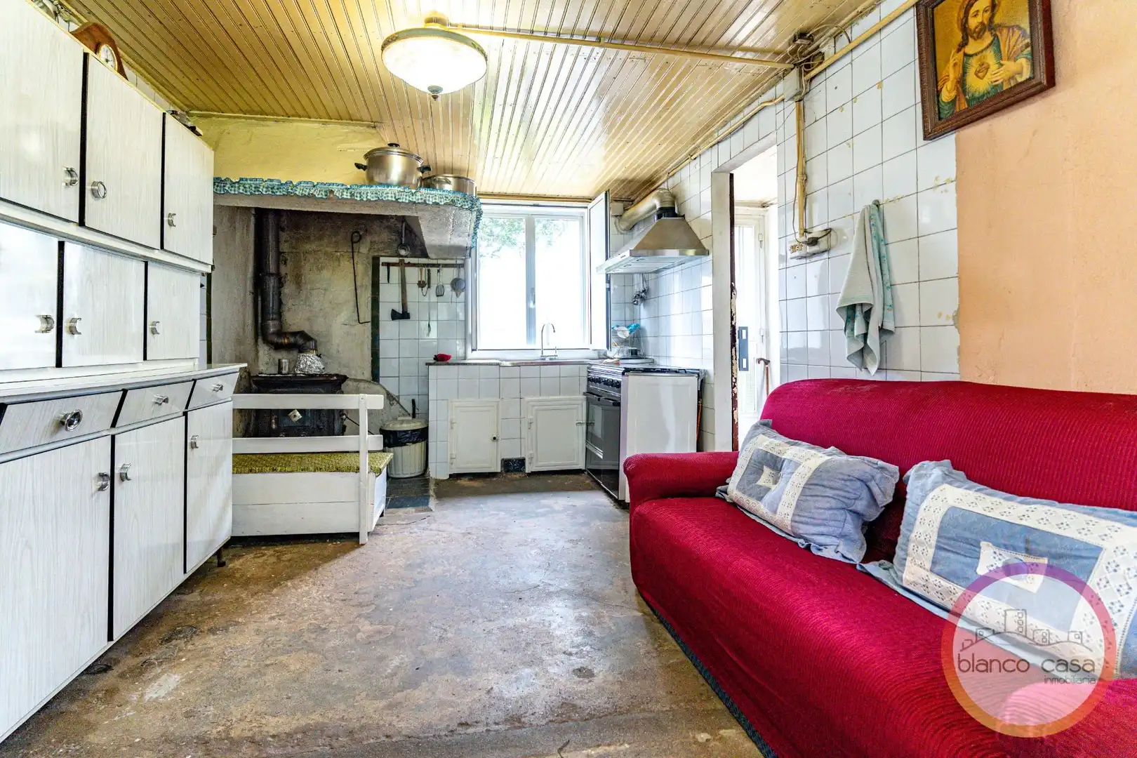 Cocina de Casa o chalet en venta en Santa Comba con Trastero