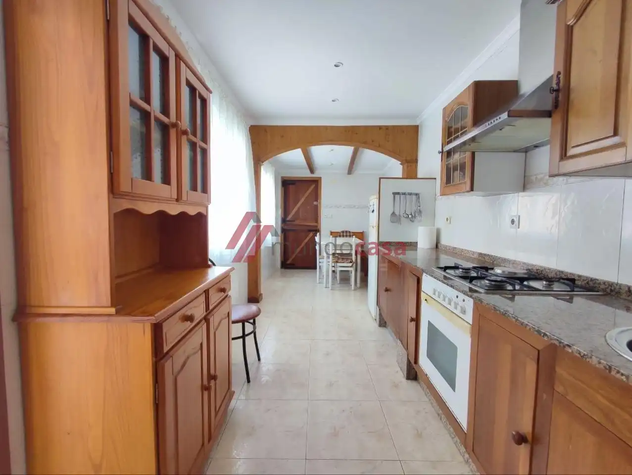 Kitchen of Houses for rent in Ferrol  with Private garden, Terrace and Furnished