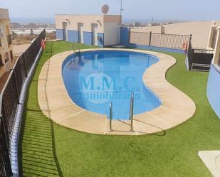 Swimming pool of Duplex for sale in  Almería Capital  with Air Conditioner and Terrace