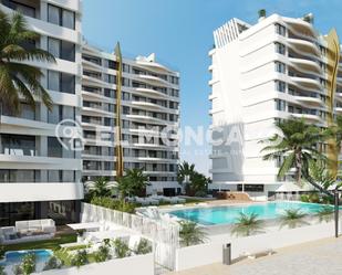 Vista exterior de Àtic en venda en La Manga del Mar Menor amb Aire condicionat, Calefacció i Terrassa