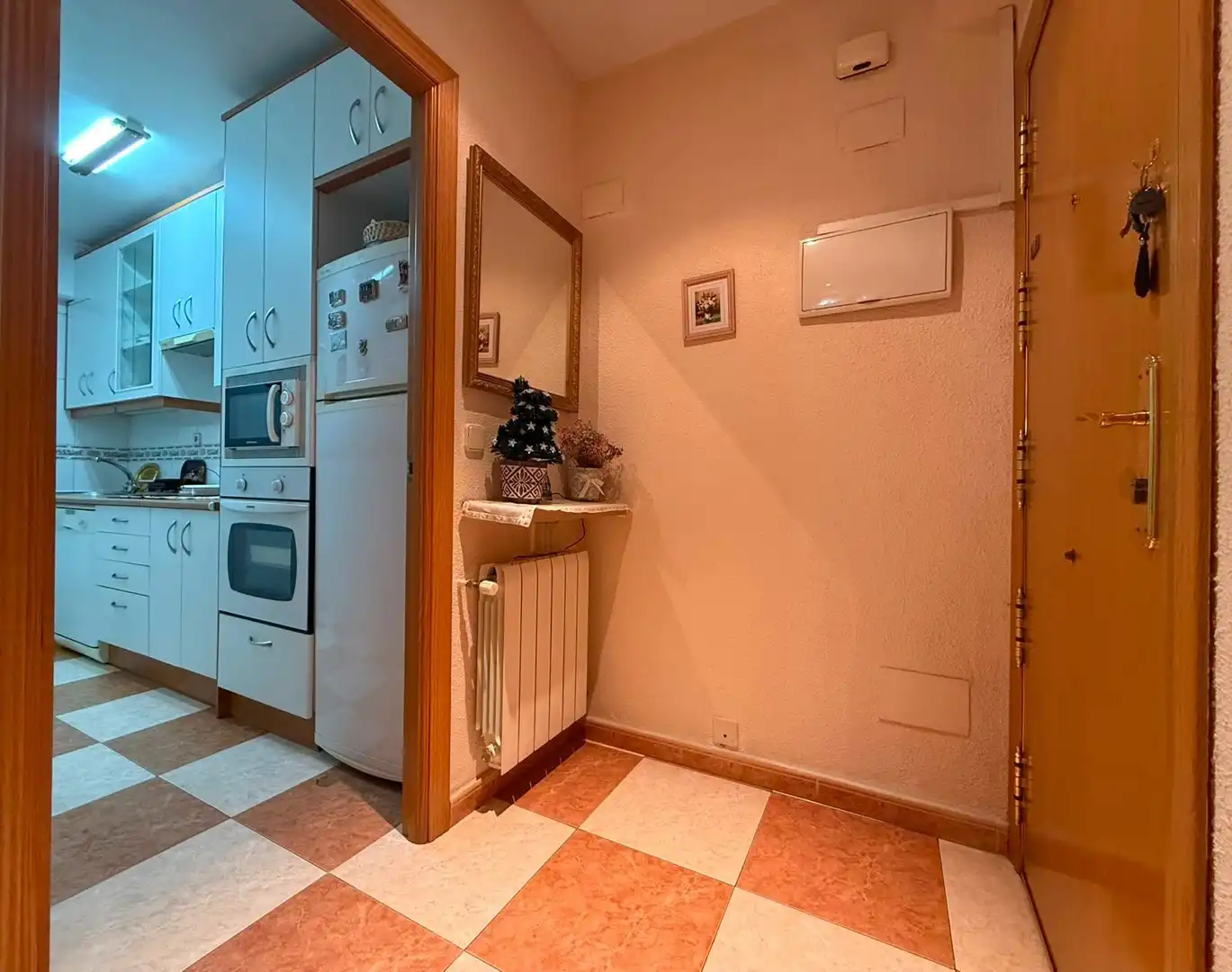 Kitchen of Flat for sale in Madrid  with Air Conditioner, Heating and Terrace