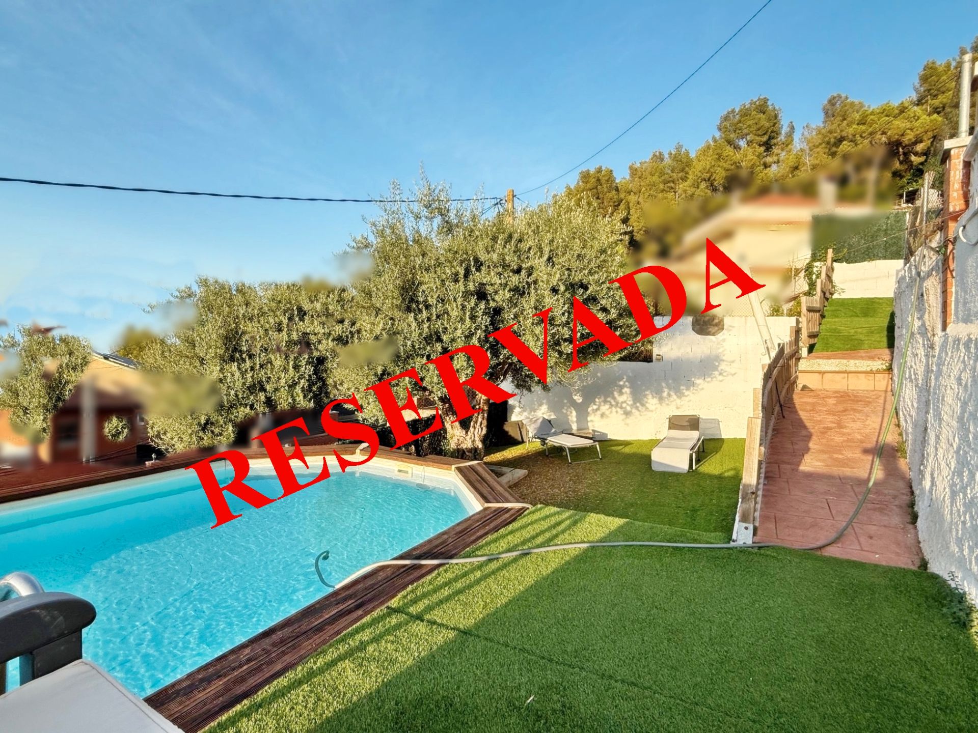 Piscina de Casa o xalet en venda en Sant Vicenç Dels Horts amb Aire condicionat, Calefacció i Jardí privat