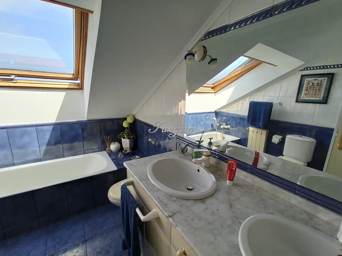 Baño de Casa o chalet en venta en Getxo  con Calefacción, Jardín privado y Parquet