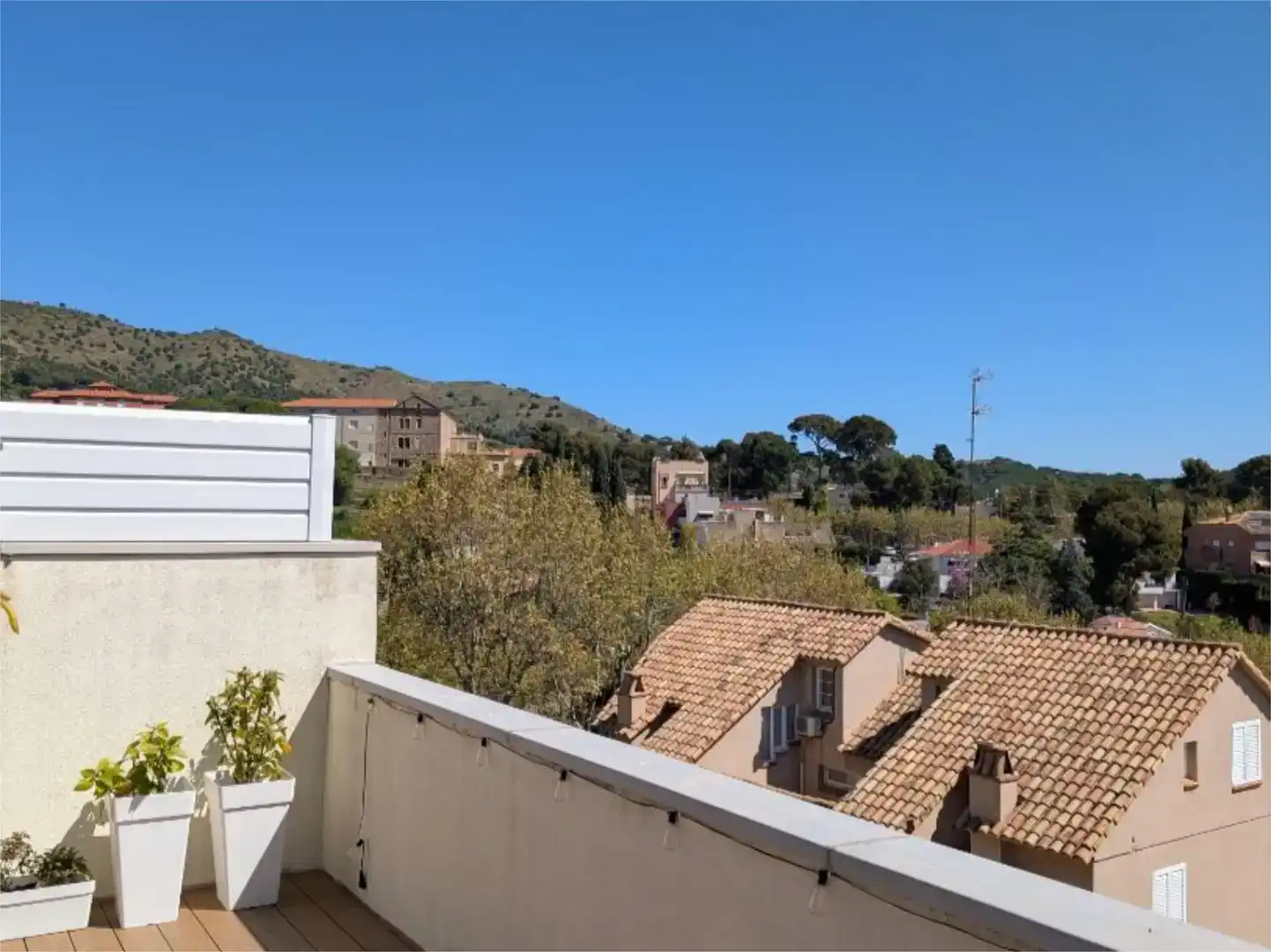 Terrassa de Casa adosada en venda en Tiana amb Aire condicionat