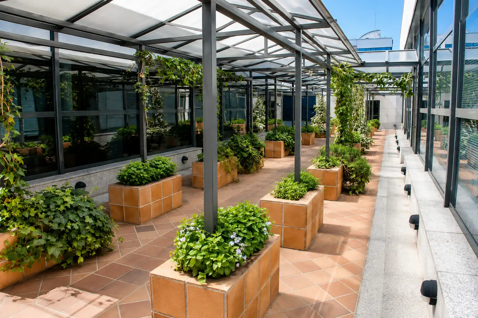 Terrace of Office for rent in Las Rozas de Madrid  with Air Conditioner, Heating and Terrace