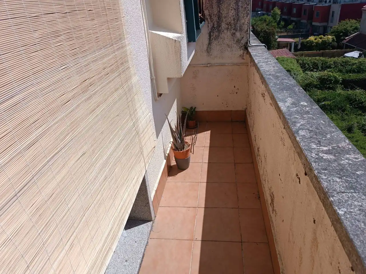 Balcony of Flat for rent in Brión  with Heating, Terrace and Storage room