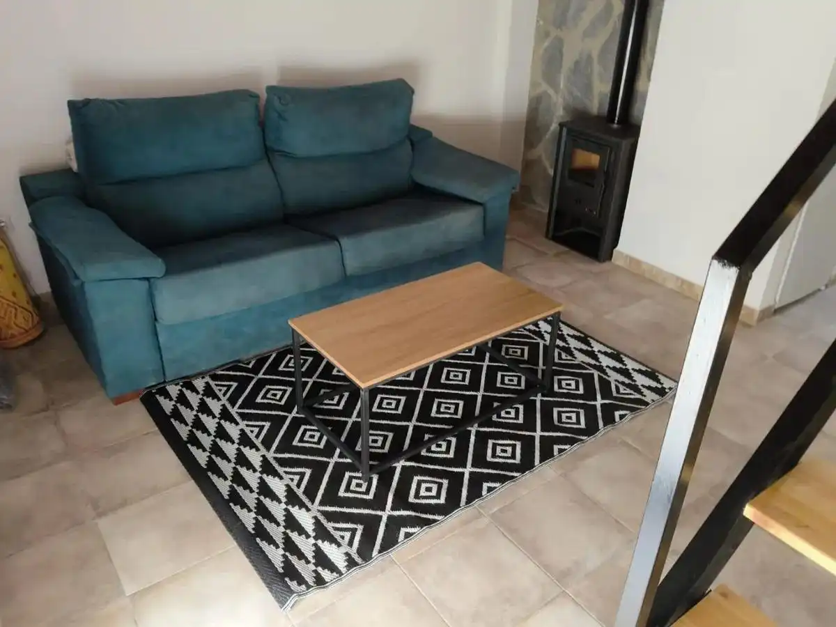 Sala de estar de Casa o chalet en venta en Constantina con Aire acondicionado, Piscina y Amueblado