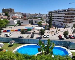 Exterior view of Single-family semi-detached for sale in Tomares  with Air Conditioner and Terrace