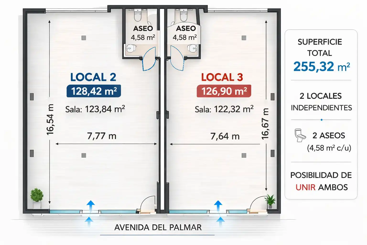 Habitación de Local de alquiler en Murcia