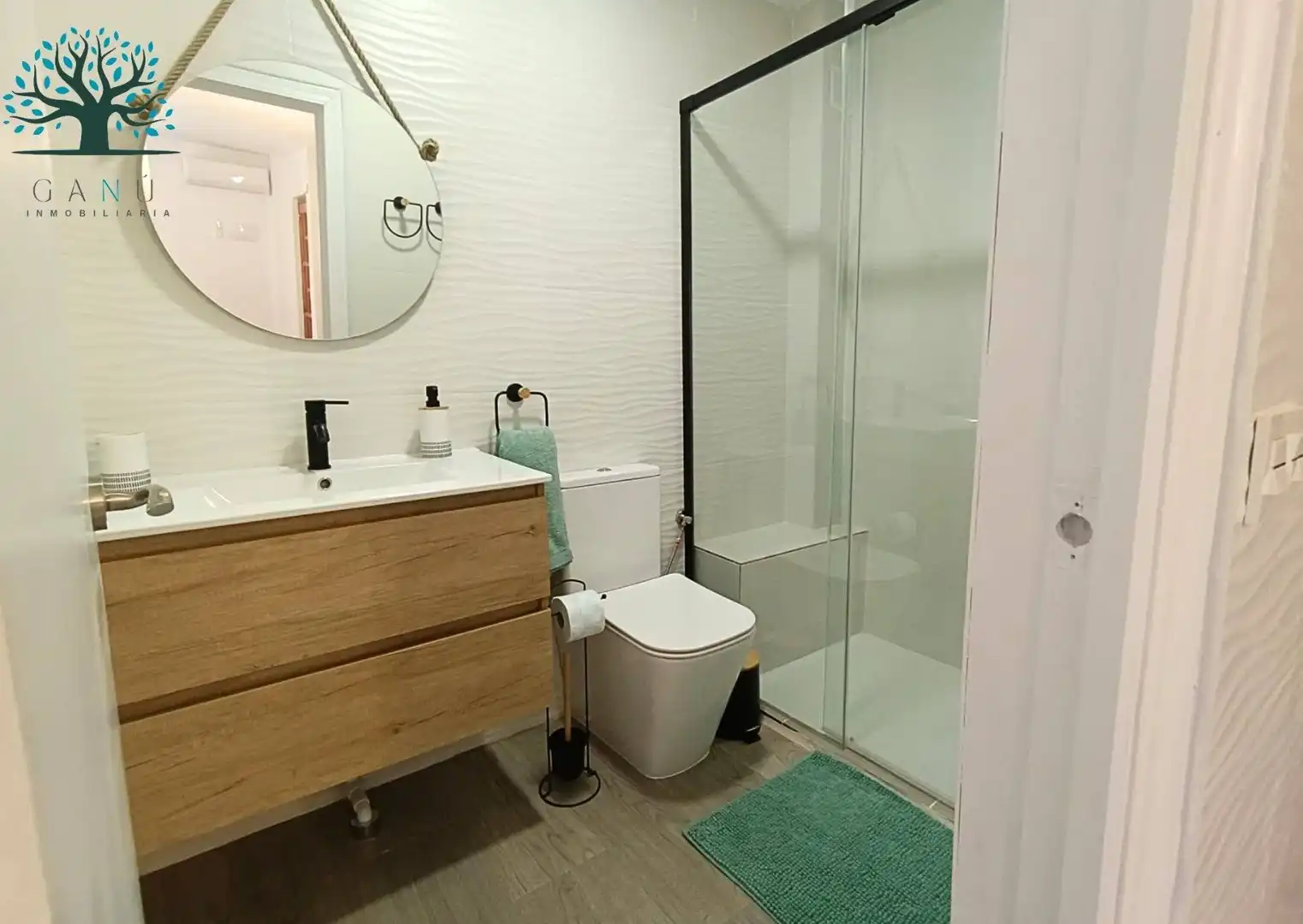 Badezimmer von Wohnungen zum Verkauf in Mazarrón mit Terrasse, Möbliert und Balkon