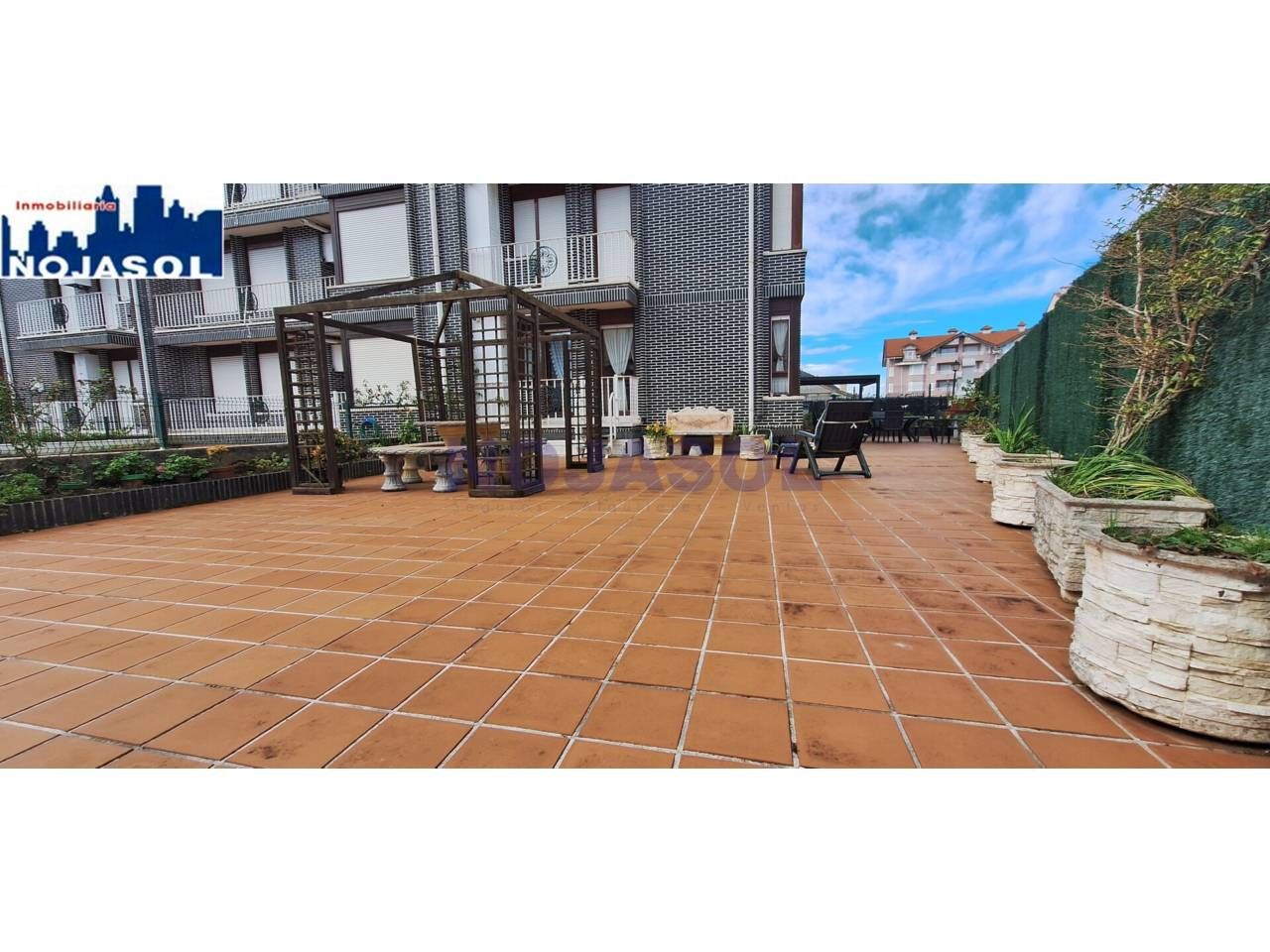 Terrace of Apartment to rent in Noja  with Heating, Private garden and Terrace