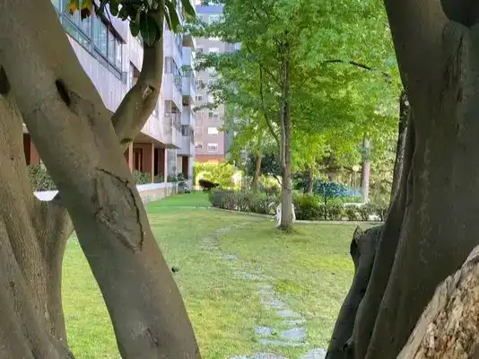 Vista exterior de Apartament en venda en Vigo  amb Jardí privat, Parquet i Traster