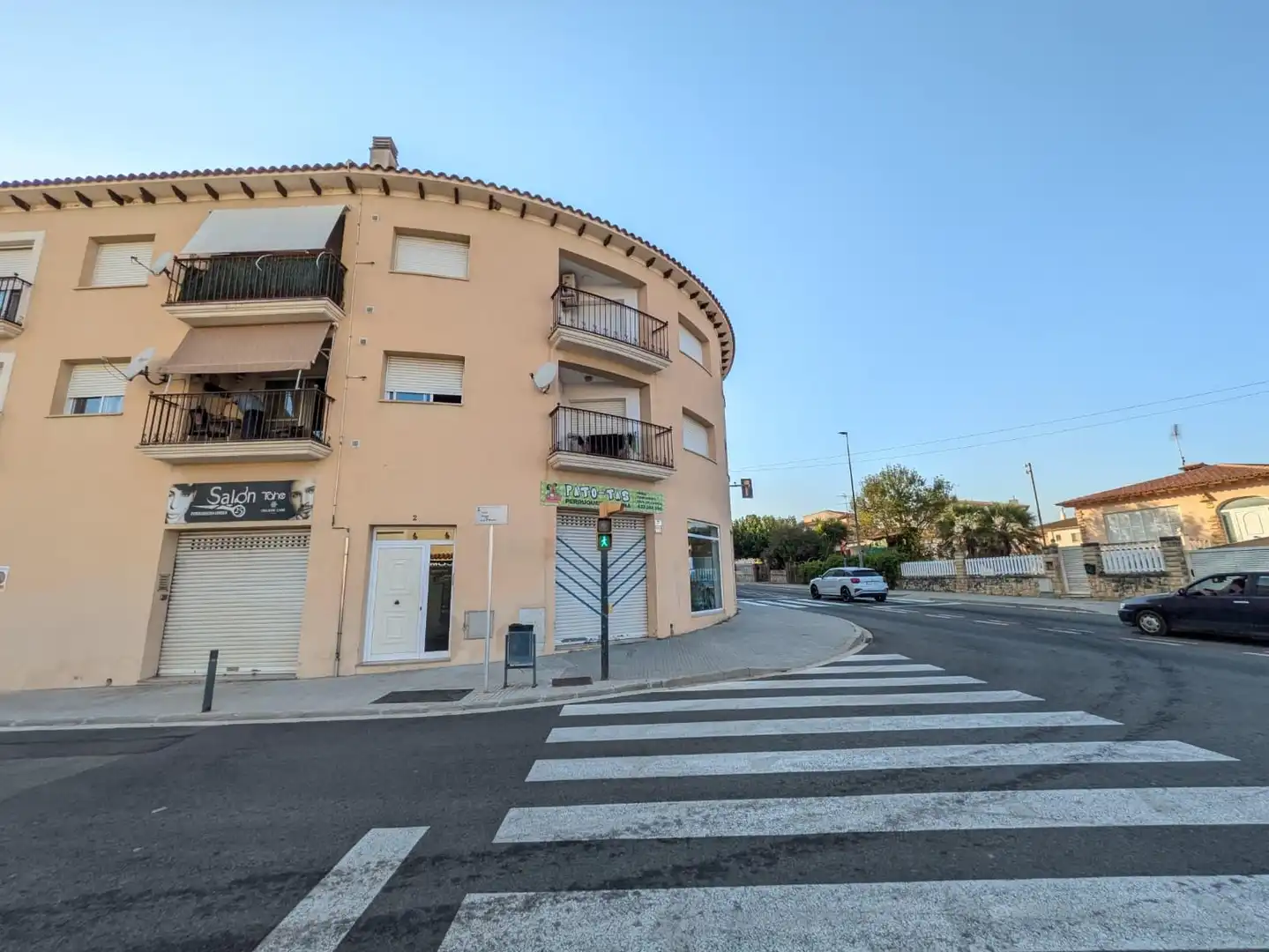 Vista exterior de Apartament en venda en Banyeres del Penedès amb Balcó