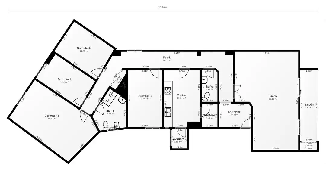 Flat for sale in Gandia  with Terrace and Storage room