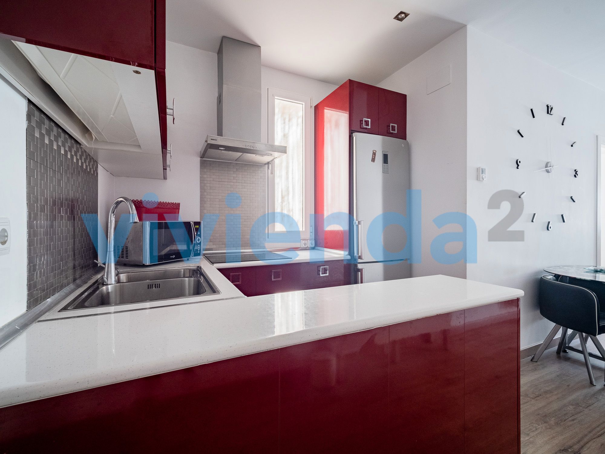 Cocina de Piso en venta en  Madrid Capital con Aire acondicionado, Calefacción y Balcón