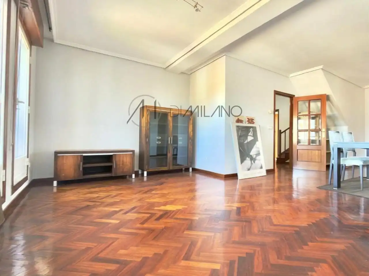 Living room of Flat for rent in Vigo   with Heating, Terrace and Storage room